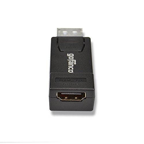 Gofanco Displayport To Hdmi Adapter Converter Dongle 1080P   Male To Female Dp To Hdmi For Displayport Enabled Desktops And Lapt