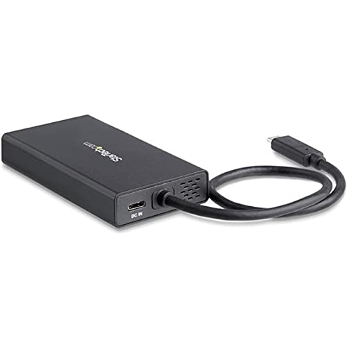 Startech.Com Usb C Multiport Adapter   Usb C Travel Docking Station With 4K Hdmi   60W Power Delivery Pass Through, Gbe, 2Pt Usb