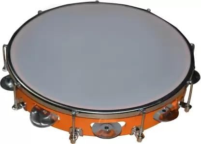 20 cm With Head Tambourine (Plastic)