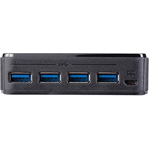 Startech.Com Usb 3.0 Peripheral Sharing Switch - 4 Usb 3.0 (5Gbps) X 4 Computers - Mac / Windows / Linux - Usb A/B Switch - Usb