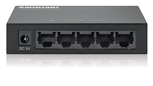 5 Port 10/100 Desktop Metal Switch