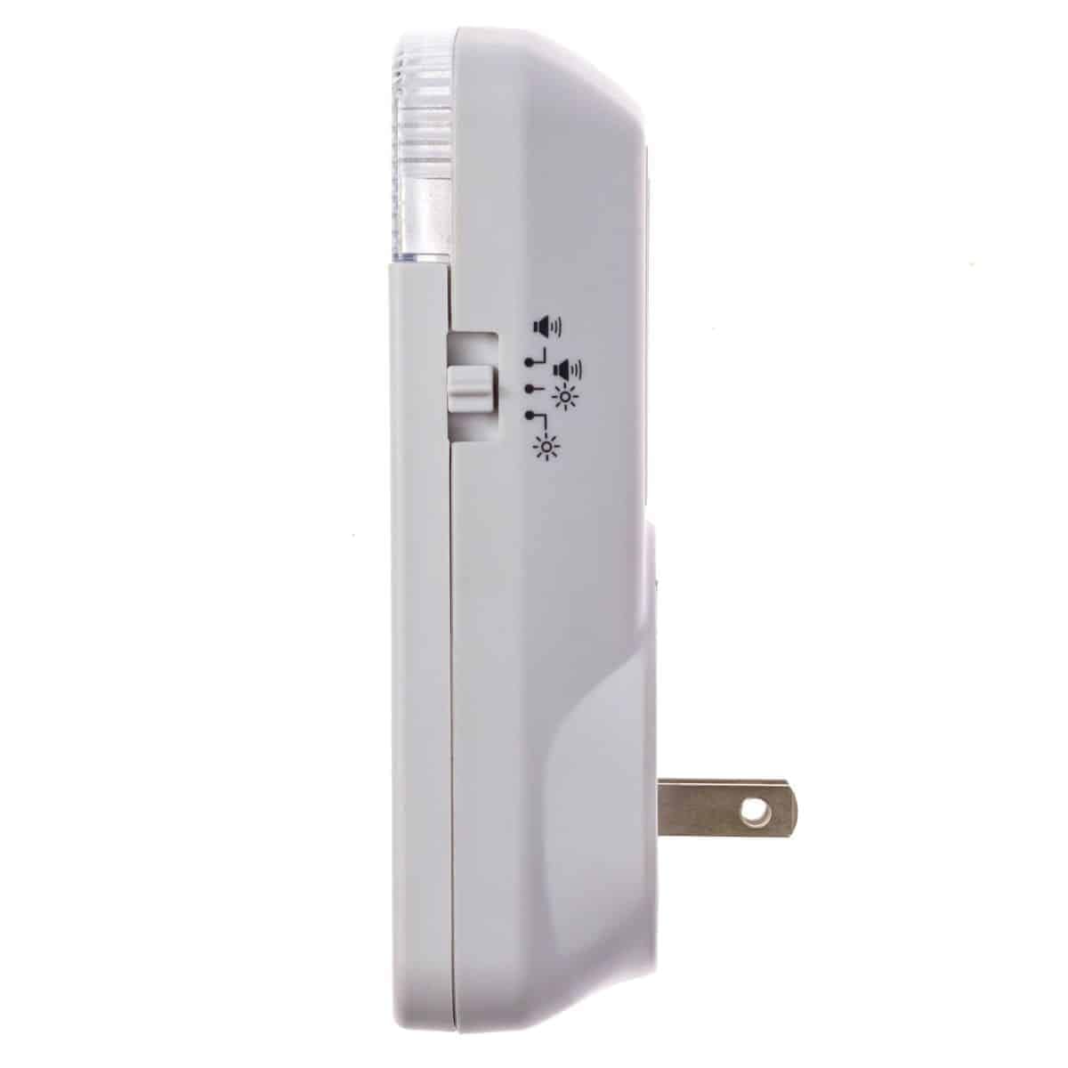 Safeguard Supply Add On Lra Dcrxs L Wireless Flashing Light Door Bell Receiver  Plug In Doorbell Receiver Compatible Only With S