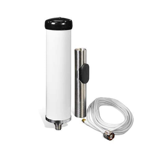 Wilson Electronics 9.88-Inch 4G Wide Band Omni-Directional Marine Antenna W/ Sma Male Connector