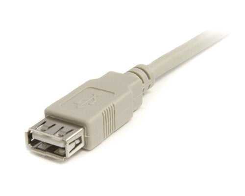Startech.Com Usb 2.0 Extension Cable A To A   Usb Extension Cable   Usb (M) To Usb (F)   10 Ft   Molded   Beige (Usbextaa10)