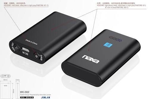 Naxa Electronics Nab 4001 Wireless Audio Adapter With Bluetooth For Aux Input Connectors