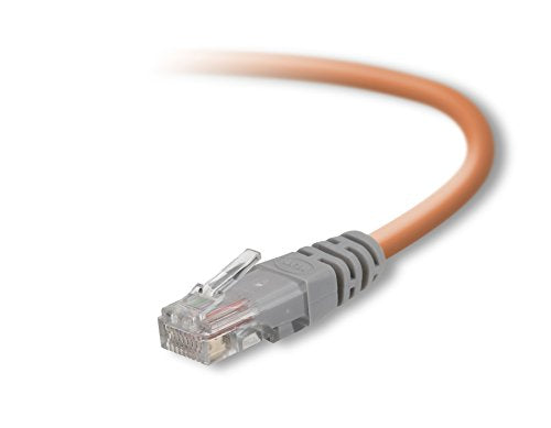 Belkin 7 Foot Cat5E Crossover Networking Cable (Orange)