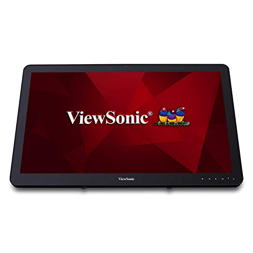 Viewsonic Vsd243 Bka Us0 24 Inch 1080P 10 Point Touch Smart Digital Display With Bluetooth Dual Band Wi Fi And Android Oreo 8.1 