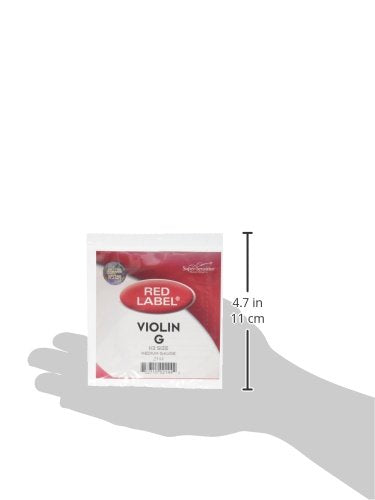 Super Sensitive Red Label Violin G String 1/2 Medium