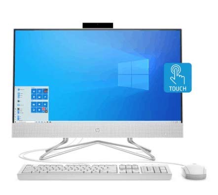Hp Latest 24-Df0076 All-In-One Desktop 23.8'' Touch Screen Ips Display, Amd Ryzen 5 3500U Processor, 8 Gb Ram, 1 Tb Hdd, Hdmi, W