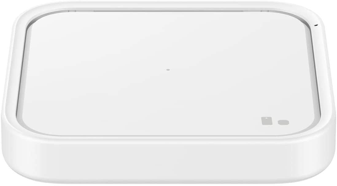 SAMSUNG Galaxy 15W Wireless Charger Single, Cordless Super Fast Charging Pad w/ Wall Charger and USB Type C Cable Included for G