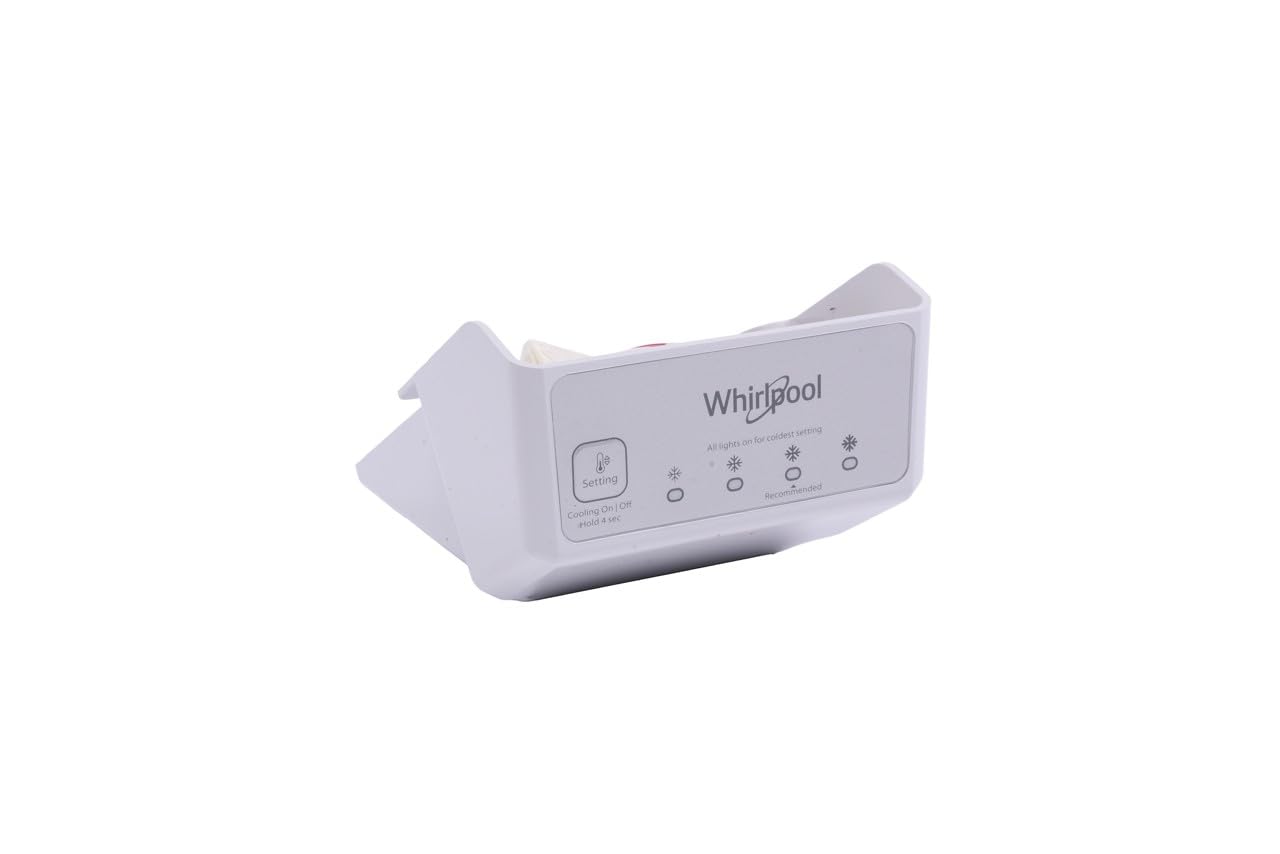 Whirlpool W11353813 OEM Refrigerator User Control Box Assembly, White