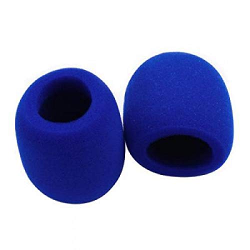 Velura 2Pcs Blue Microphone Foam Cover|5 X Natural Pine Cone|Parts & Accessories| Pro Audio Equipment