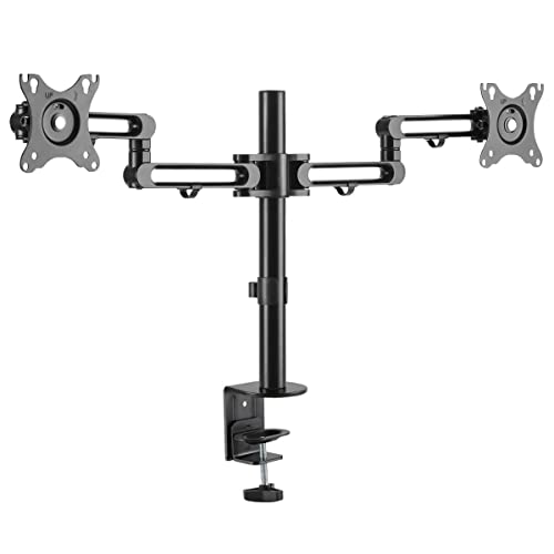 Tv Desktop Clamp Dual 13 27In