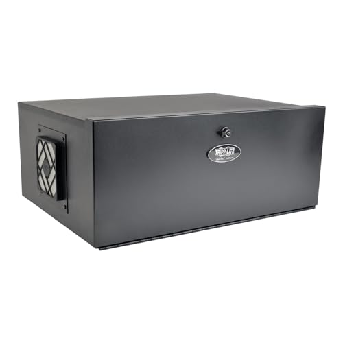 Tripp Lite 5U Security Dvr Lockbox Rack Enclosure 60Lb Capacity, Black (Srdvrlb)