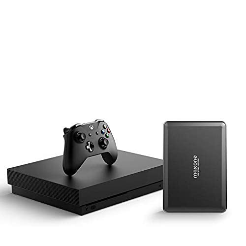 Maxone Portable External Hard Drives 500Gb Usb 3.0 2.5'' Hdd Backup Storage, Compatible With Pc, Desktop, Laptop, Black