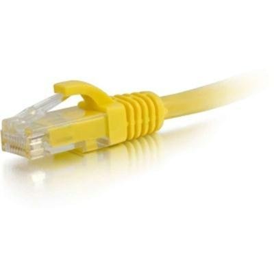 75Ft Cat 6 Patch Cable Yellow 550Mhz Snagless