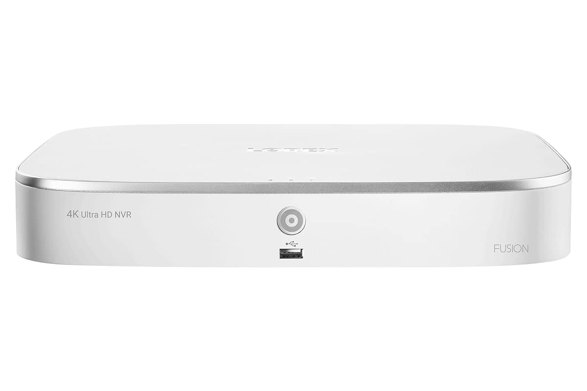 Lorex 4K 16 Camera Capable (8 Wired/8 Fusion Wifi) 2Tb Nvr System - Wired + Wireless Connectivity Capability, Remote Viewing, Local Storage & No Fees – Added Protection To Lorex Security Cameras