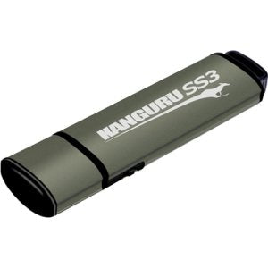 Kanguru Ss3 Usb 3.0 Flash Drive With Physical Write Protection Switch (Kf3Wp 64G)