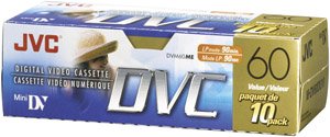 Jvc Mdv60Du10 Mini Digital Video Cassette (10 Pk)