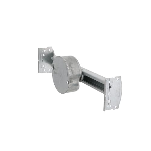 Hubbell Raco 926 4 In. Round Kwik Brace Ceiling Fan Rated Support, 4 In,Silver