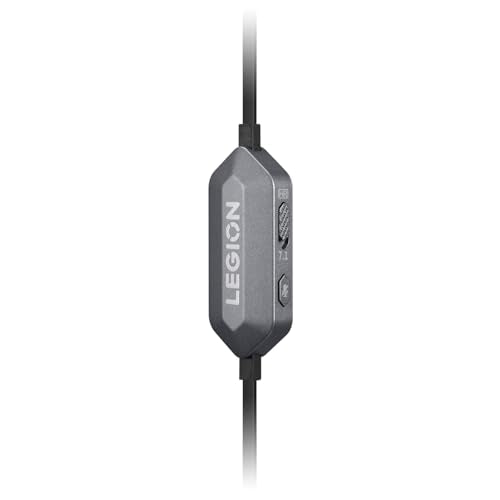 Lenovo Legion Rgb Gaming In-Ear Headphones With Usb-C E510-7.1 Surround Sound, Hi-Res Audio, In-Line Controller With Rgb Lights