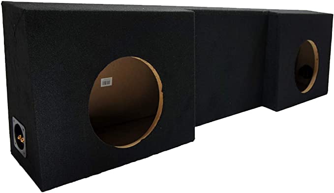 American Sound Connection Compatible With Chevy C/K Silverado Or Gmc Sierra Fill Size Regular Cab Truck 1988 2006 Dual 12'' Sub