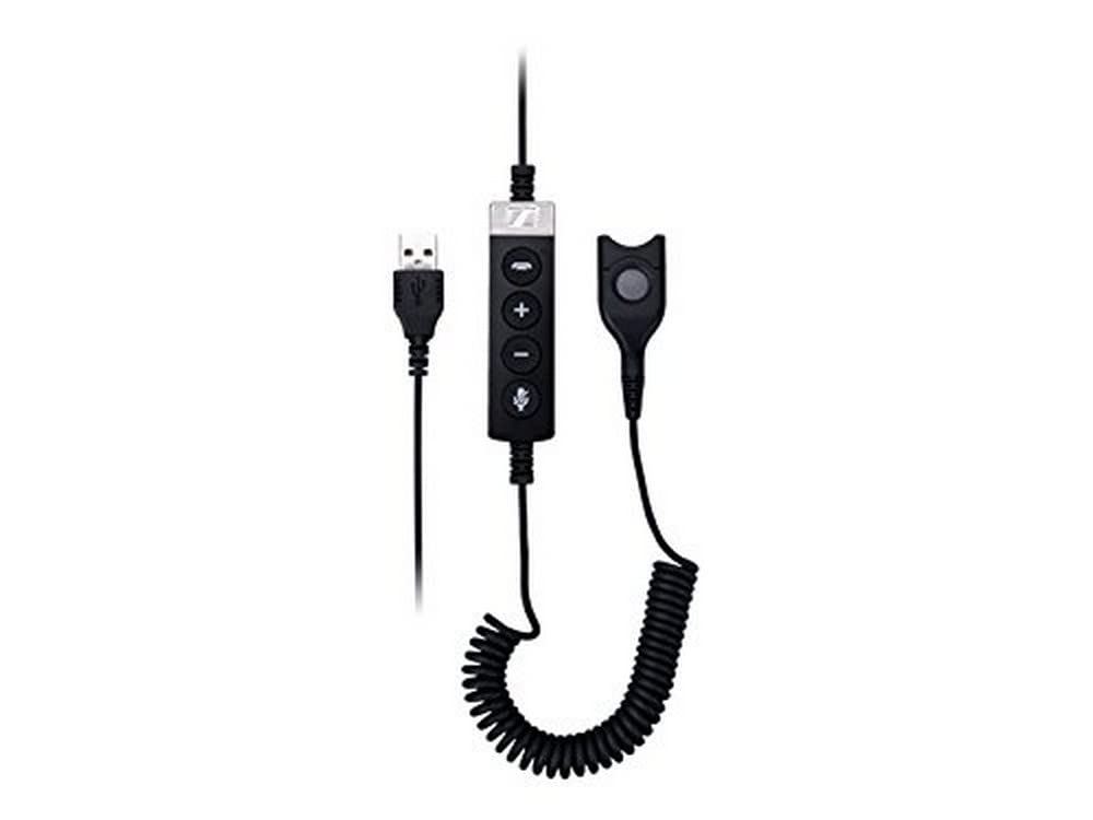 Sennheiser Usb Ed Cc 01 Ms Cable Adapter For Circle And Century ( Circle Sc 230, Sc 260 & Century Sc 630, Sc 660), Skype For Bus