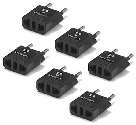 United States To Israel Travel Power Adapter To Connect North American Electrical Plugs To Israeli Outlets For Cell Phones, Tabl