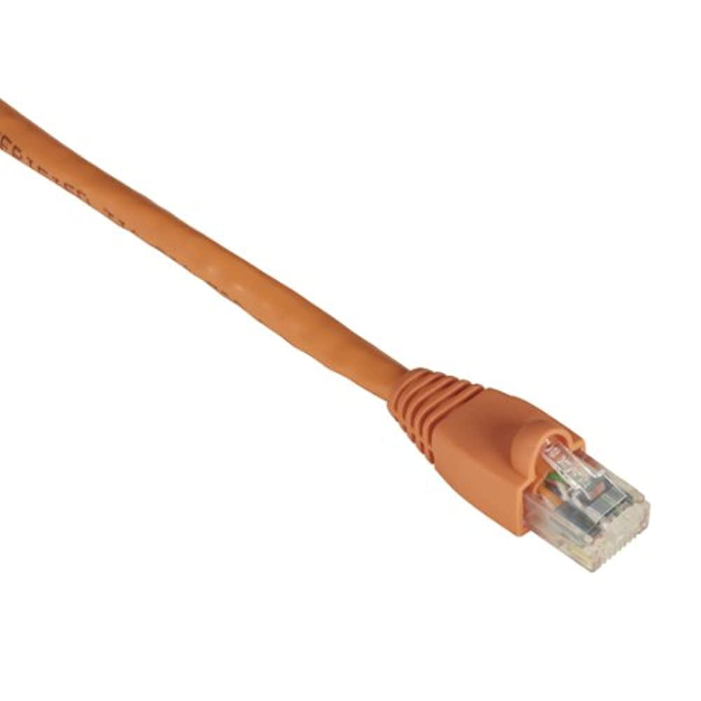 Black Box Corporation 25Ft Cat6 Orange Utp Cmsnagless Patch Cable 550Mhz