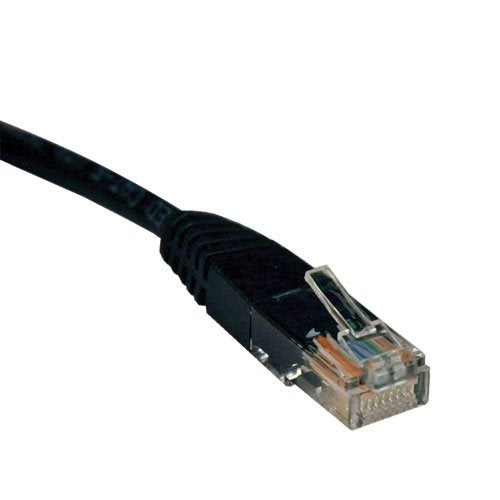 Tripp Lite Cat5E 350Mhz Molded Patch Cable (Rj45 M/M)   Black, 50 Ft.(N002 050 Bk)
