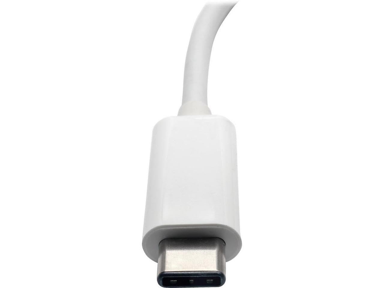 Tripp Lite 3 Port Usb C Hub W/Gbe, Usb C Charging Usb Type C Usb 3.1 Hub