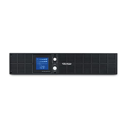 Cyberpower Or1500Lcdrtxl2U Smart App Lcd Ups System, 1500Va/1125W, 8 Outlets, Avr, 2U Rack/Tower