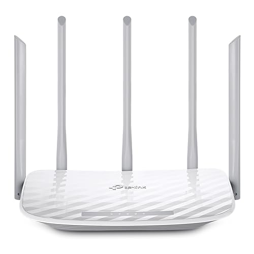 TpLink Archer C60 Ac1350 Dual Band Wireless, WiFi Speed Up To 867 Mbps/5 Ghz + 450 Mbps/2.4 Ghz, Supports Parental Control, Gu