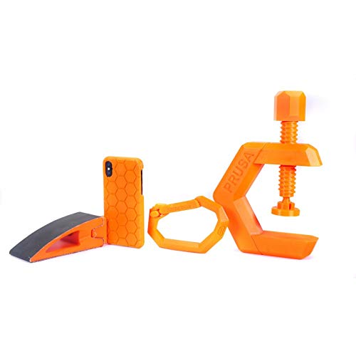 Prusament Prusa Orange, Petg Filament 1.75Mm 1Kg Spool (2.2 Lbs), Diameter Tolerance +/  0.02Mm