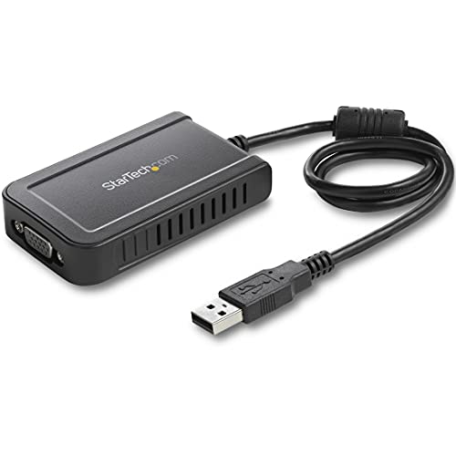 Startech.Com Usb To Vga Adapter   1920X1200   External Video & Graphics Card   Dual Monitor Display Adapter   Supports Windows (