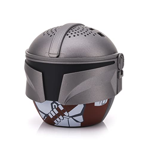 Bitty Boomers Star Wars: Chrome Mandalorian   Mini Bluetooth Speaker
