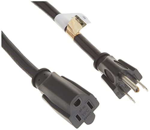 Startech.Com 10Ft Power Cord Extension Cable (Nema 5 15R To Nema 5 15P)   14 Awg Ac Power Cable   125V, 15A (Pac1011410)
