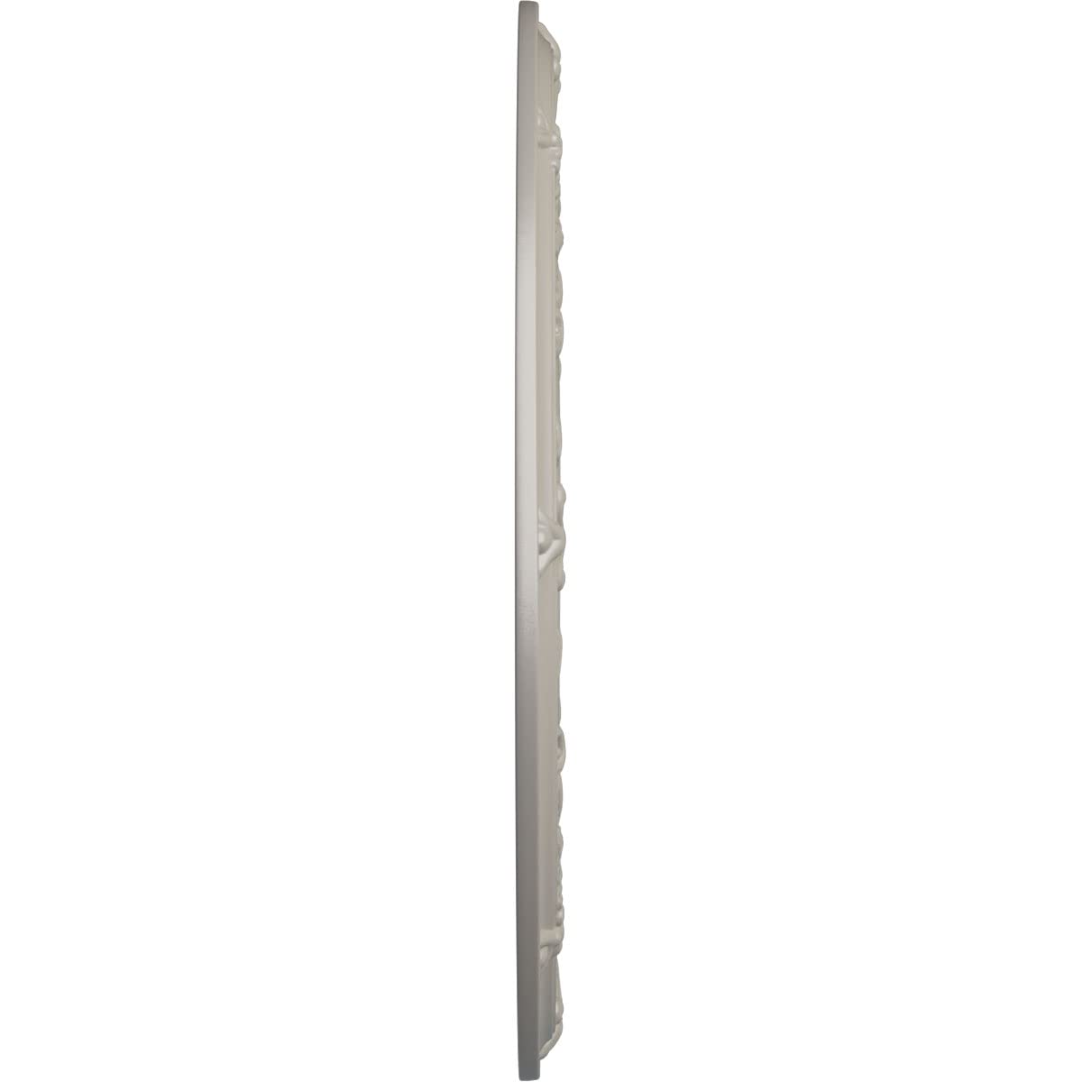 Ekena Millwork Cm33Dapws Dauphine Ceiling Medallion, 33 7/8''Od X 1 3/8''P (Fits Canopies Up To 13 1/4''), Hand Painted Pearl Wh