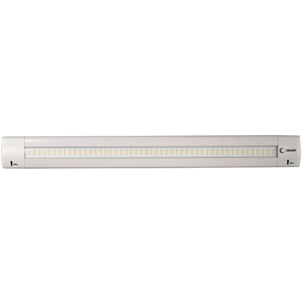 Lunasea 12'' Adjustable Angle Led Light Bar - W/Push Button Switch - 12Vdc - Warm White,WBHOMB07XV6KLSN