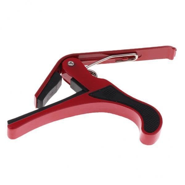Atorse 2Xdurable Guitar Capo Tune Clamp For Guitar/Ukulele Red