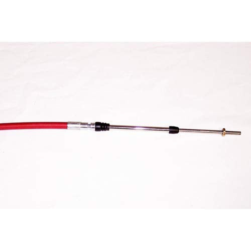 Push Pull Throttle Cable 7 Feet Long With Groove For Mounting Clip Boat, Vw Baja