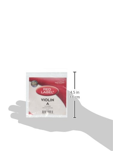 Super Sensitive Red Label Violin A String 4/4 Medium