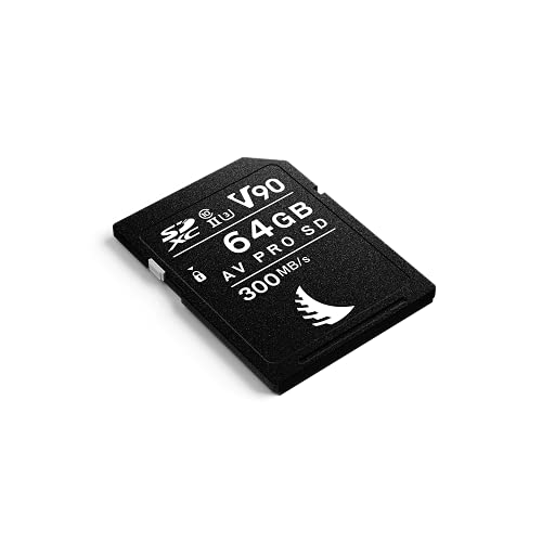 Angelbird   Av Pro Sd Mk2 V90 64 Gb   Sdxc Uhs Ii Memory Card   Widely Compatible   Up To 6K Raw   For Burst Photography And High Bitrate Video Production   High Speed Performance