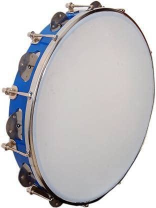 Music Gallery head Tambourine  Blue, 23CM