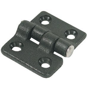 Whitecap Butt Hinge - Black Nylon - 1-1/2'' X 1-3/8'',WBHDWB00144CW70