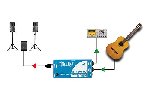 Radial Stagebug Sb 1 Acoustic Active Direct Box