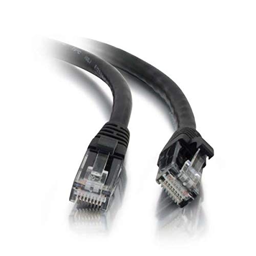 1Ft Cat5E Snagless Unshielded (Utp) Ethernet Network Patch Cable   Black