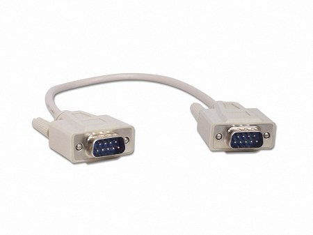 Your Cable Store 1 Foot Db9 9 Pin Serial Port Cable Male/Male Rs232