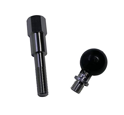 Spyder Tv Custom Stainless Steel Bolt W/ 1' Ram Ball For Mounting Cells, Cameras, Gps, Etc. On Can Am Spyder Models