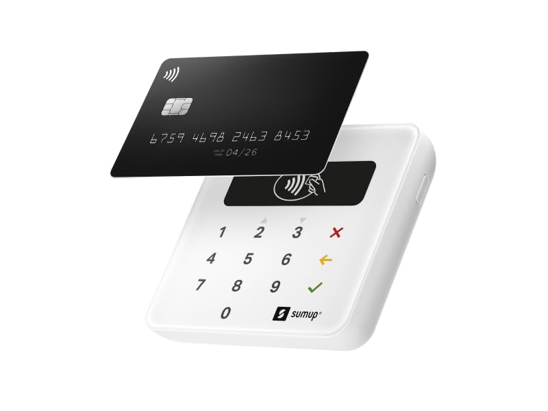 Sumup Plus Card Reader, Bluetooth   Nfc Rfid Credit Card Reader For Smartphone